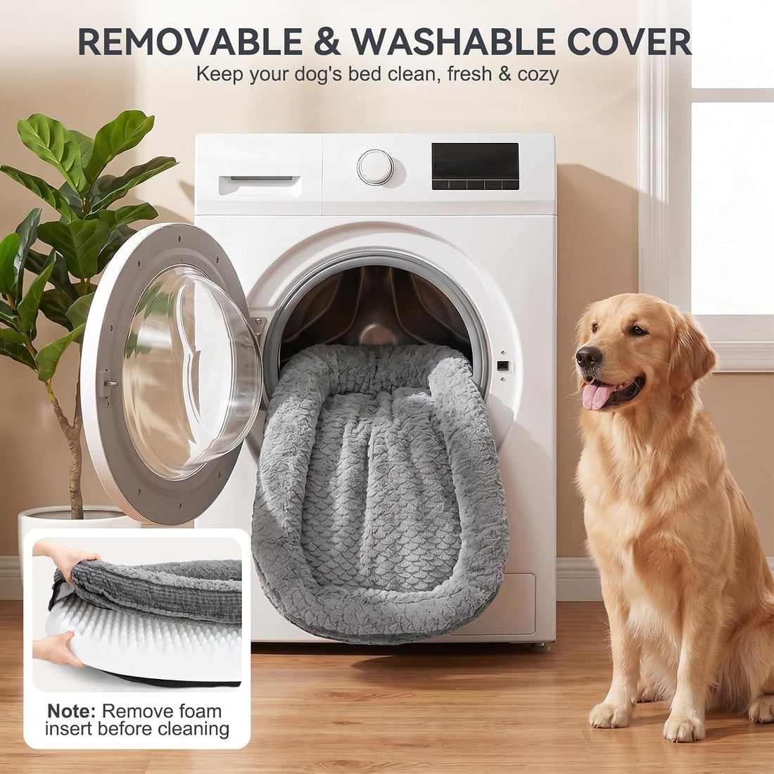 JOEJOY Orthopedic Dog Beds Large Sized Dog