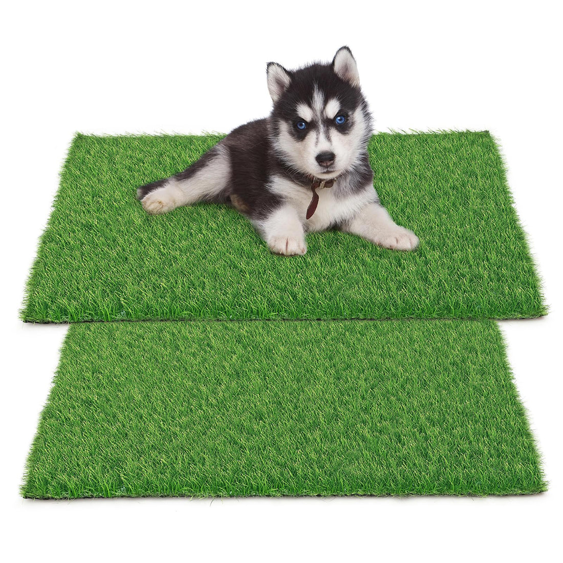 STARROAD-TIM 30 x 20 inches 2 Pack Fake Grass Pee for Dogs Artificial