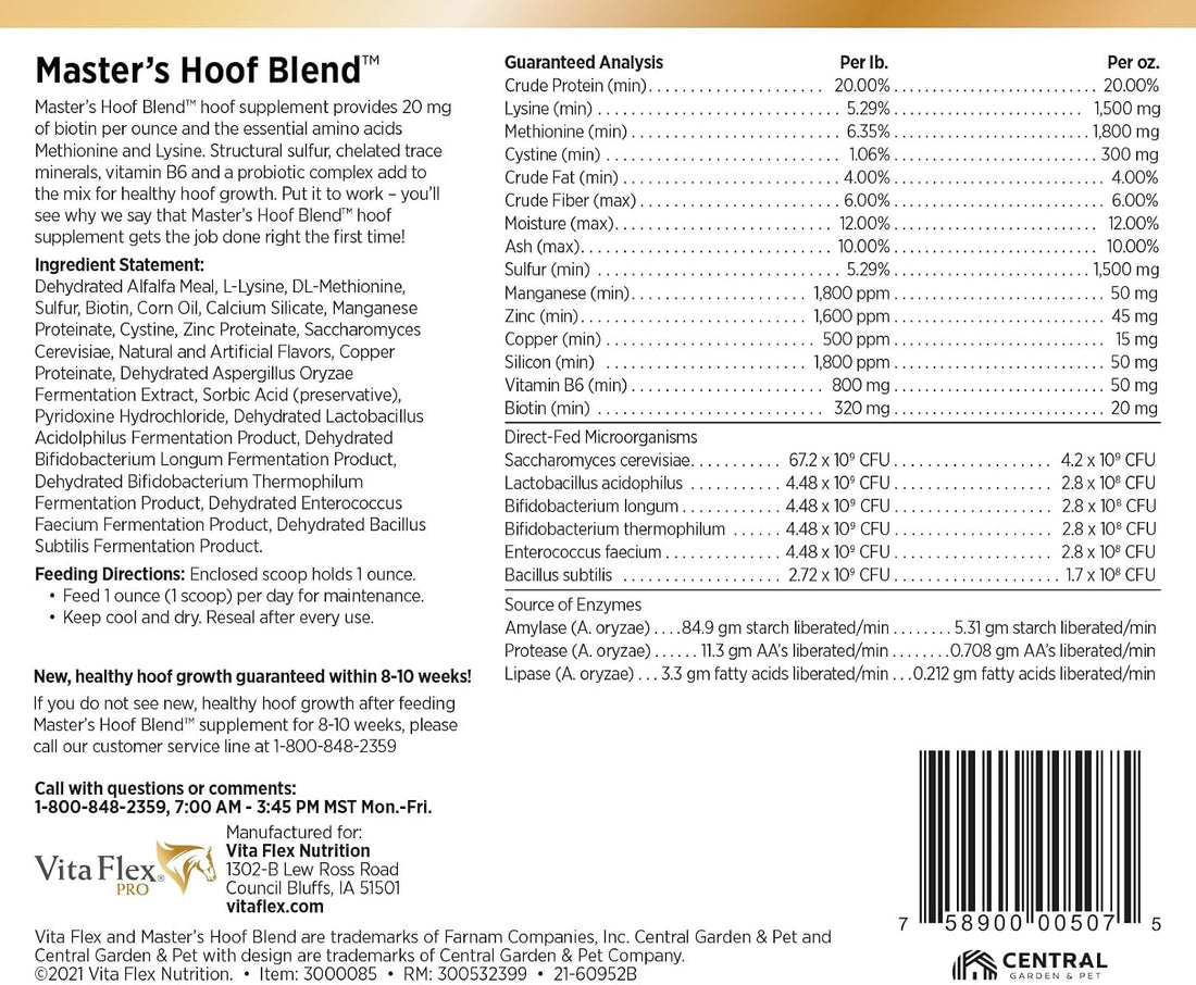 Vita Flex Pro Masters Hoof Blend