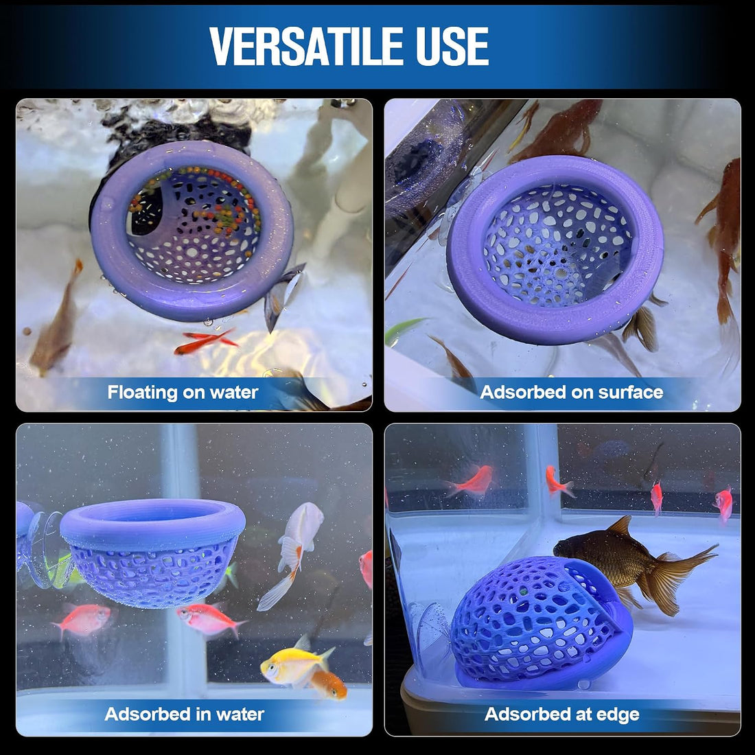 Multi-Functional Betta Hammock Feeding Bed