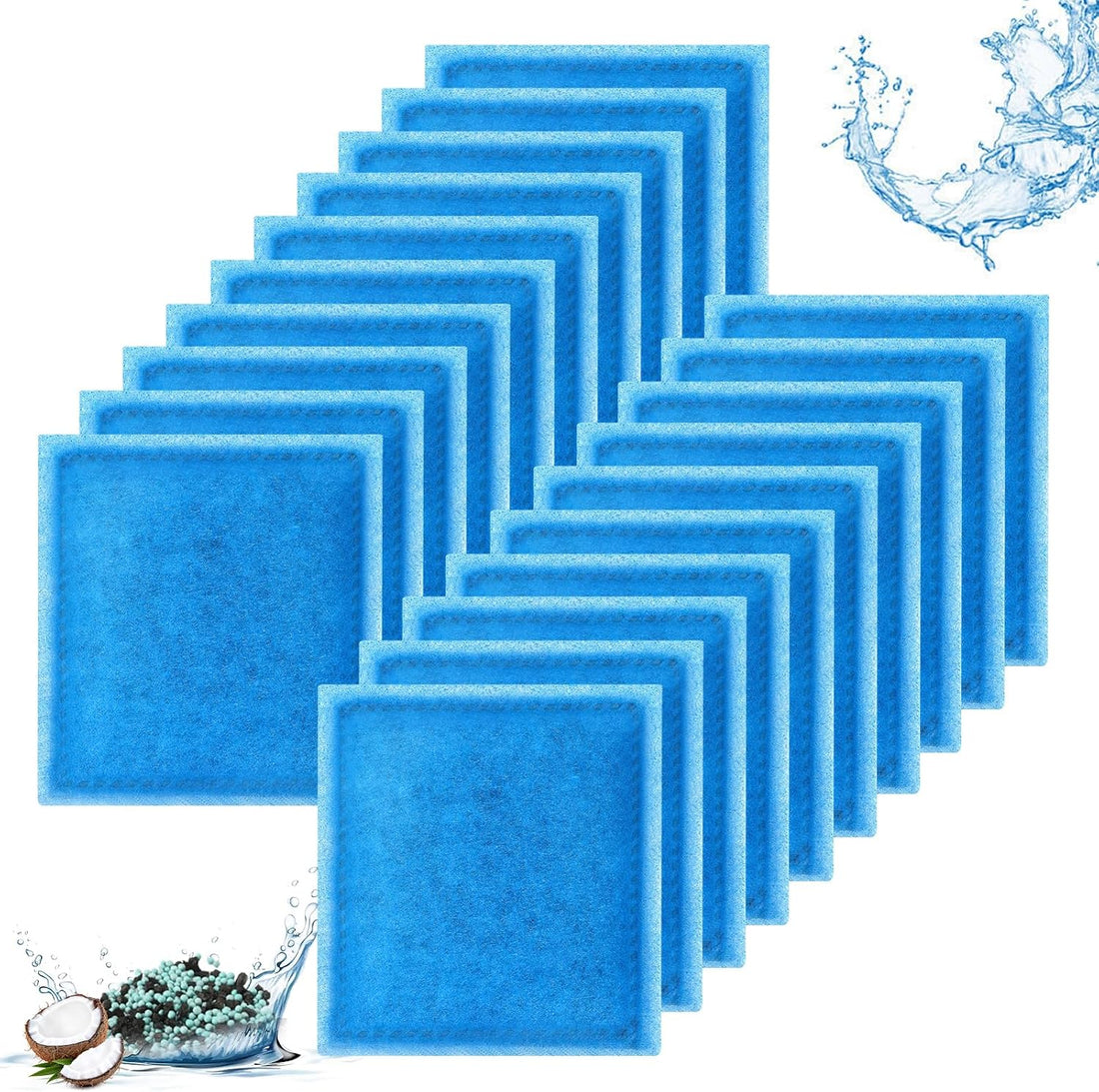 Aquarium Filter Replacement Cartridge - 10 Pack Rite Size C Cartridges