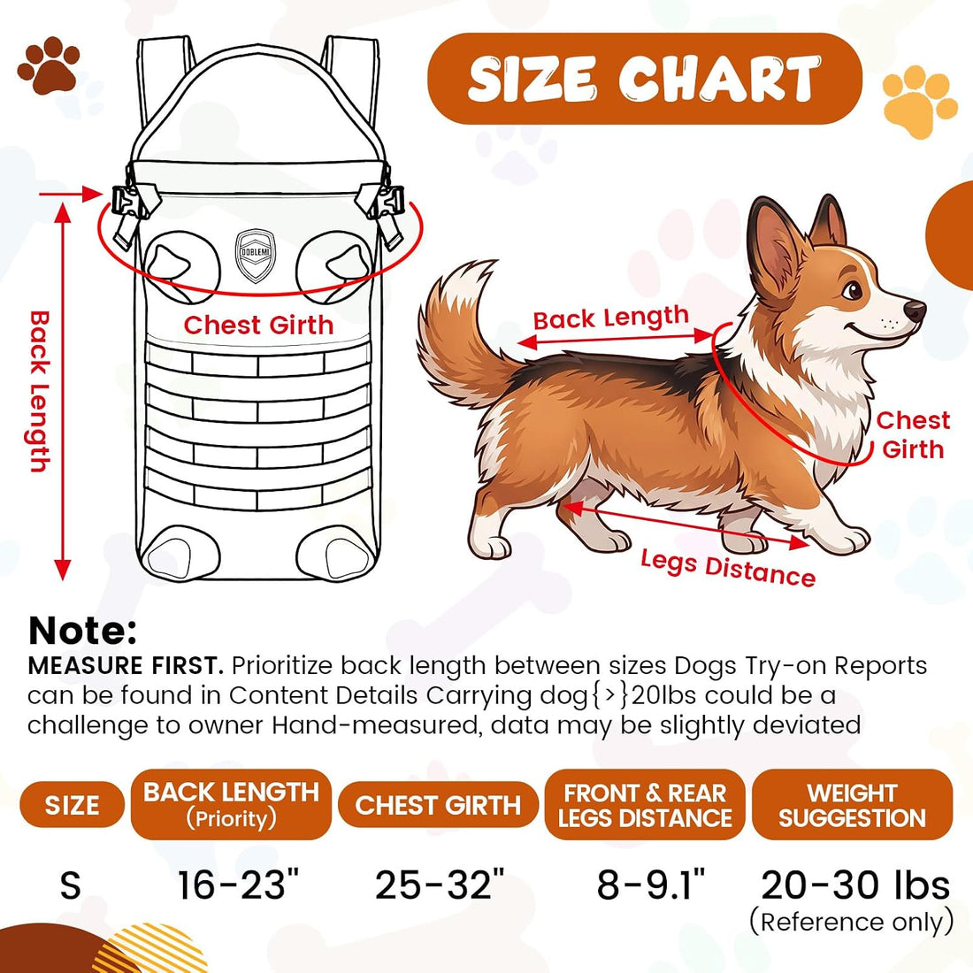 Dog Carrier Tactical Backpack for Medium Large 26-40lbs
