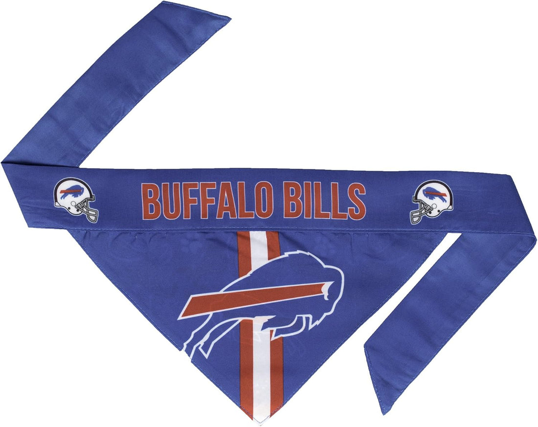 Littlearth NFL Buffalo Bills Pet Bandana, Team Color
