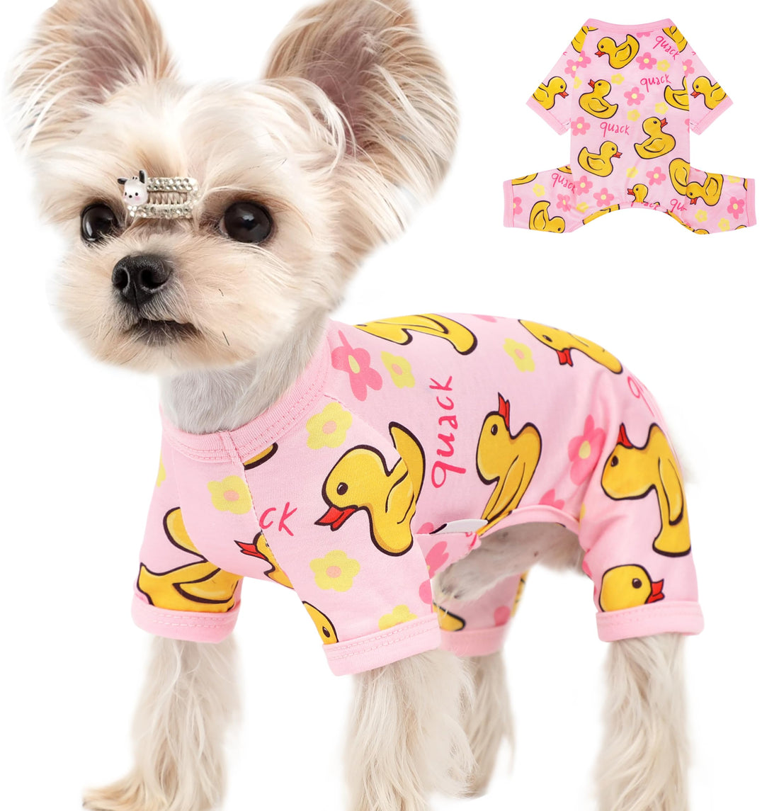 Dog Pajamas for Small Dogs Stretchy Chihuahua Clothes Summer Doggie