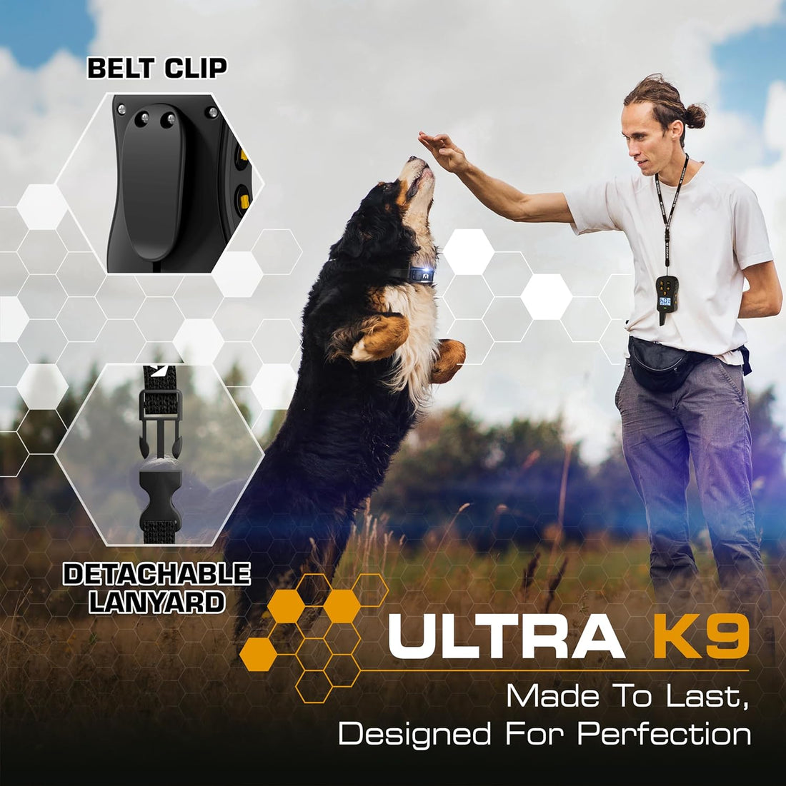 INVIROX Ultra K9 Dog Training Collar with Remote