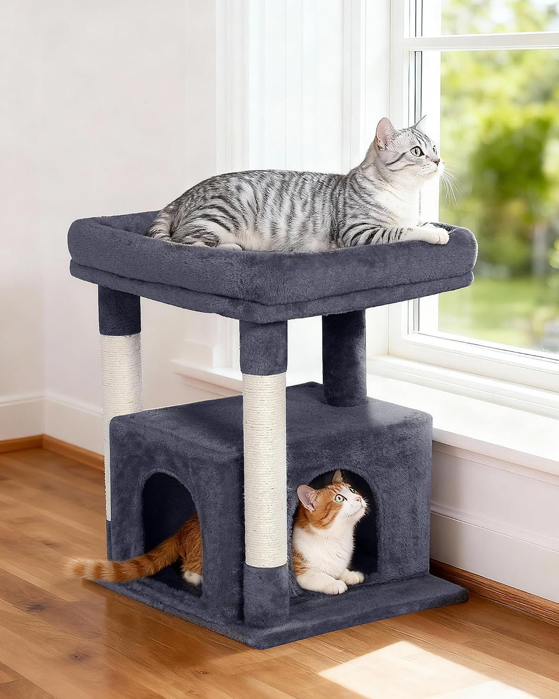 23.6" Cat Tree for Large Cat, 19 * 15.8 in Large Perch