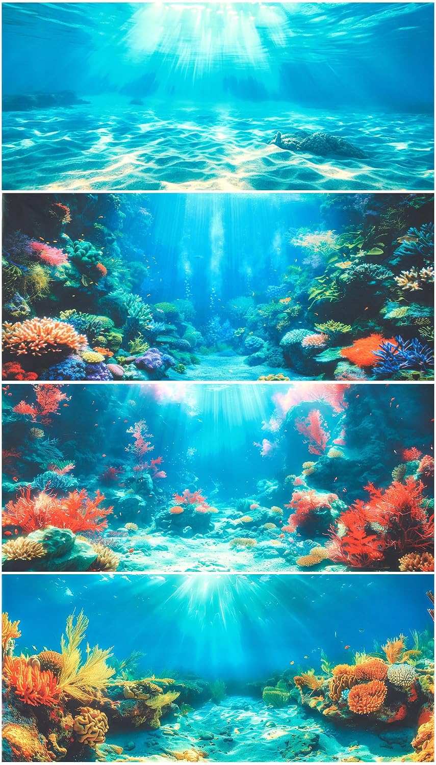 Mindsoft 4 Pack Aquarium Background