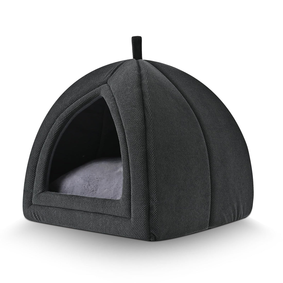 Cat Cave Bed, 2-in-1 Foldable House for Indoor Cats