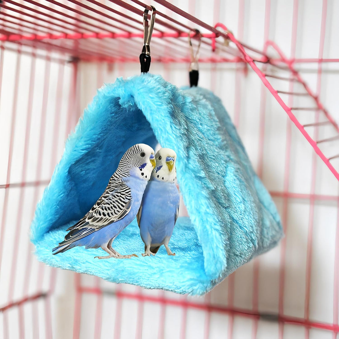 Magnoloran 2 Pack Warm Bird Nest House Bed Hanging Hammock Sleeping