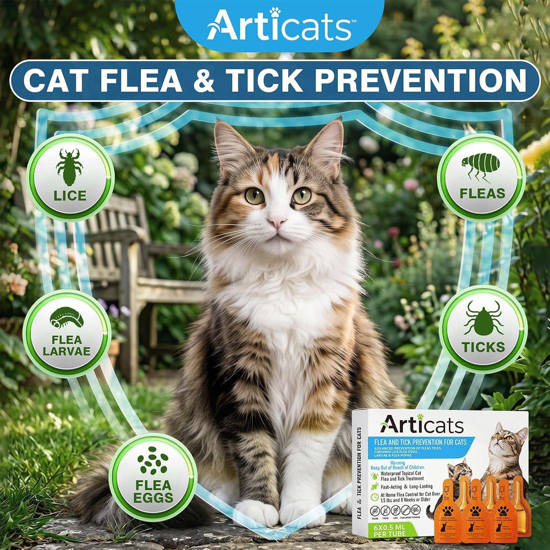 Flea and Tick Prevention for Cats & Kittens