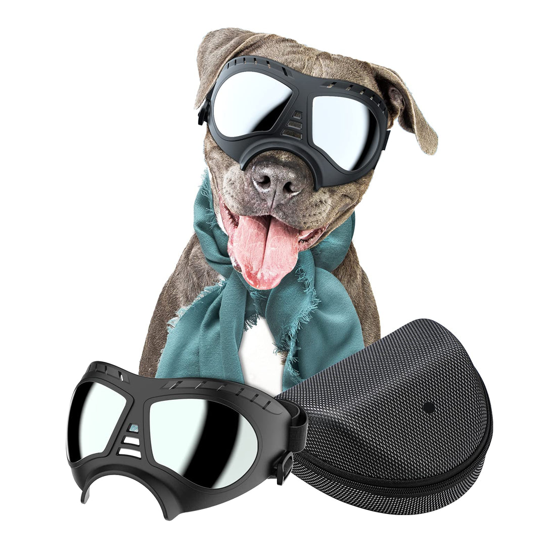 NVTED Dog Goggles Big Area Dog Sunglasses