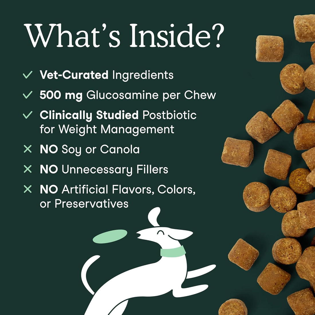 Fera Pets Hip & Joint Supplement for Dogs with Glucosamine