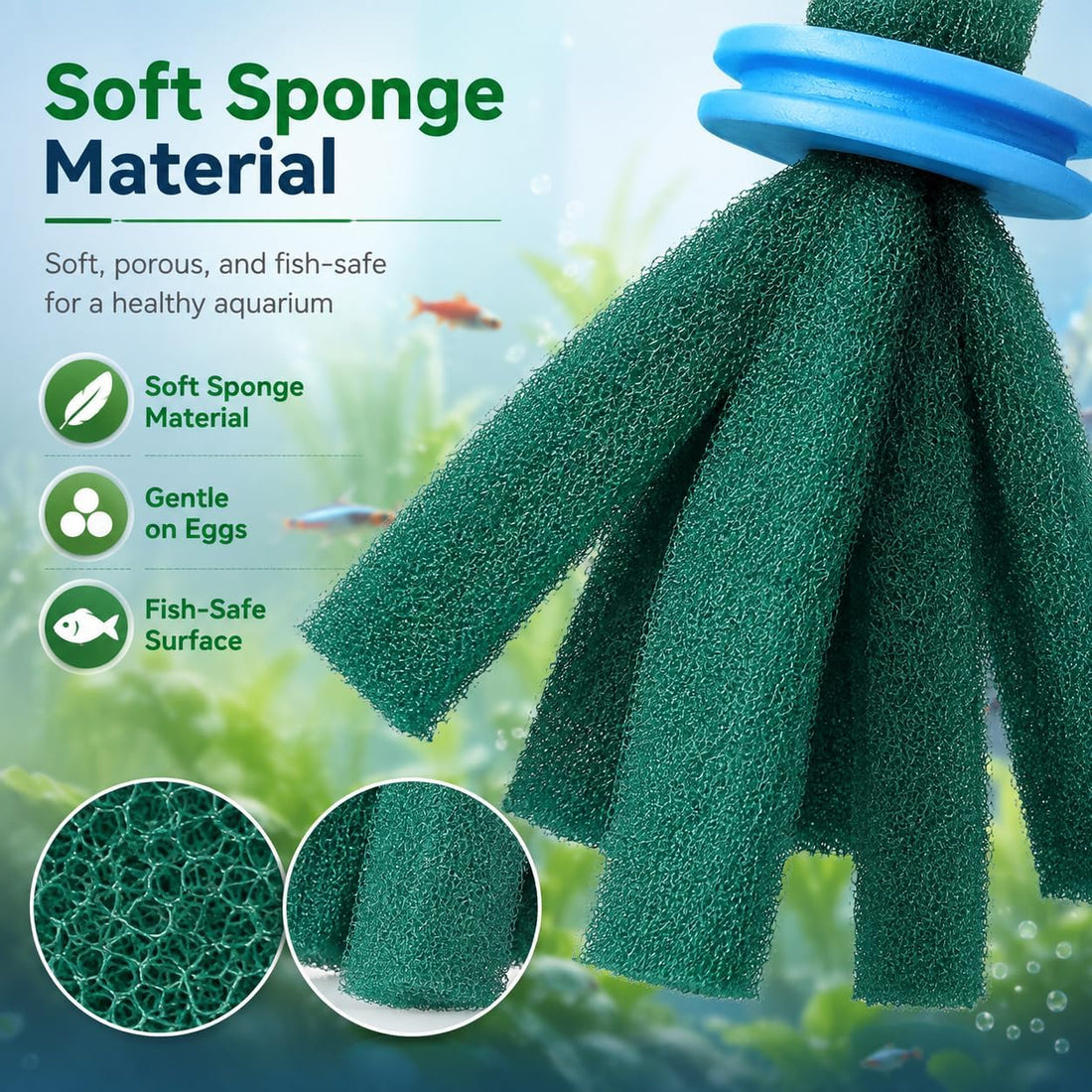 FOMIYES Aquarium Spawning Mops