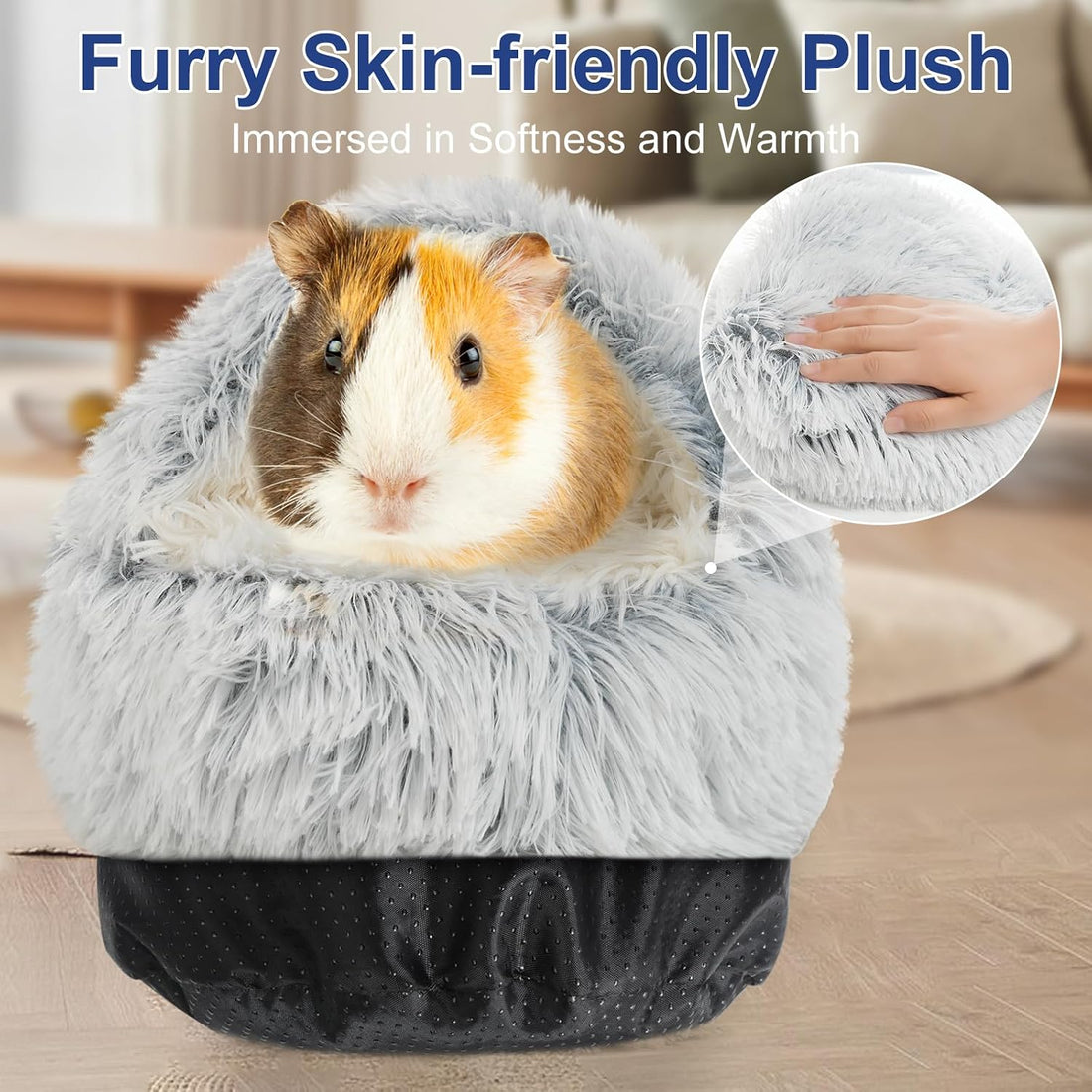 Guinea Pig Hideout, Doughnut Guinea Pig Bed, Hamster Rabbit Bunny Bed