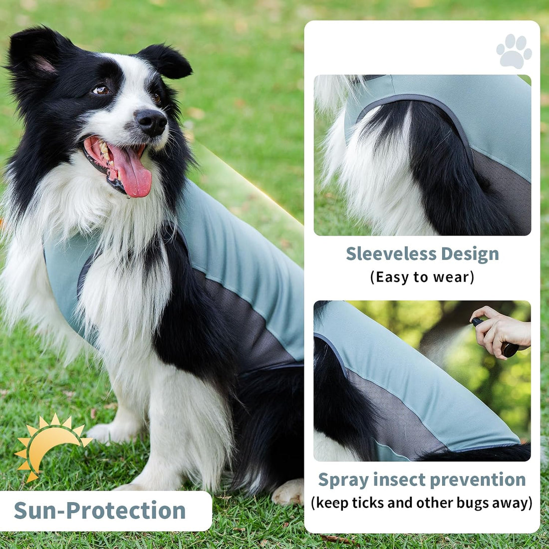 ExploreU Dog Shirt, Cooling Vest Lightweight Breathable