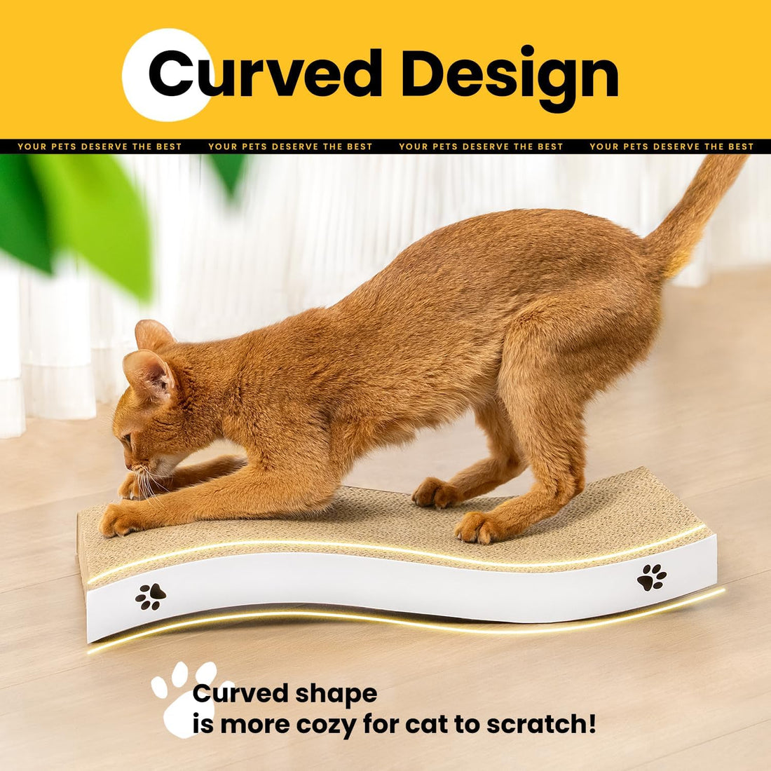 Cat Scratcher, Durable Scratch Pad
