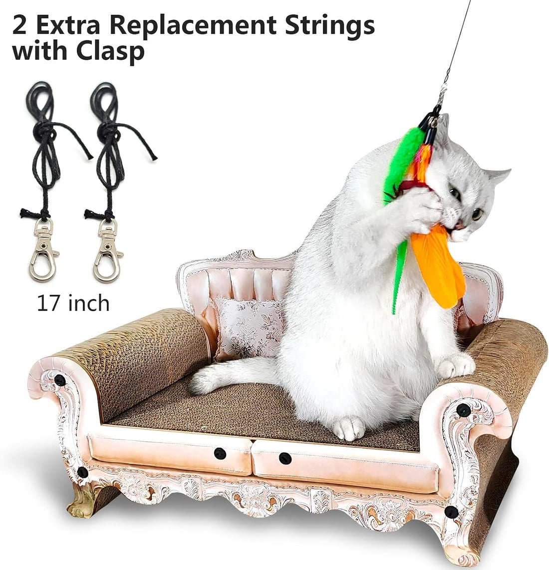 miwoowim Cat Toys Interactive for Indoor Cats
