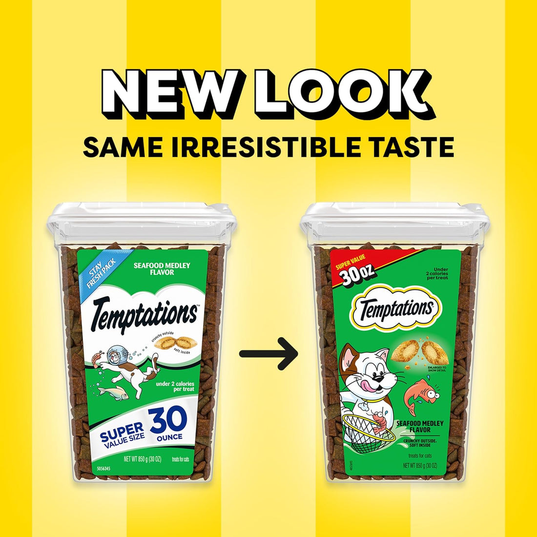 Temptations Cat Treats, Classic Crunchy and Soft Cat Treats