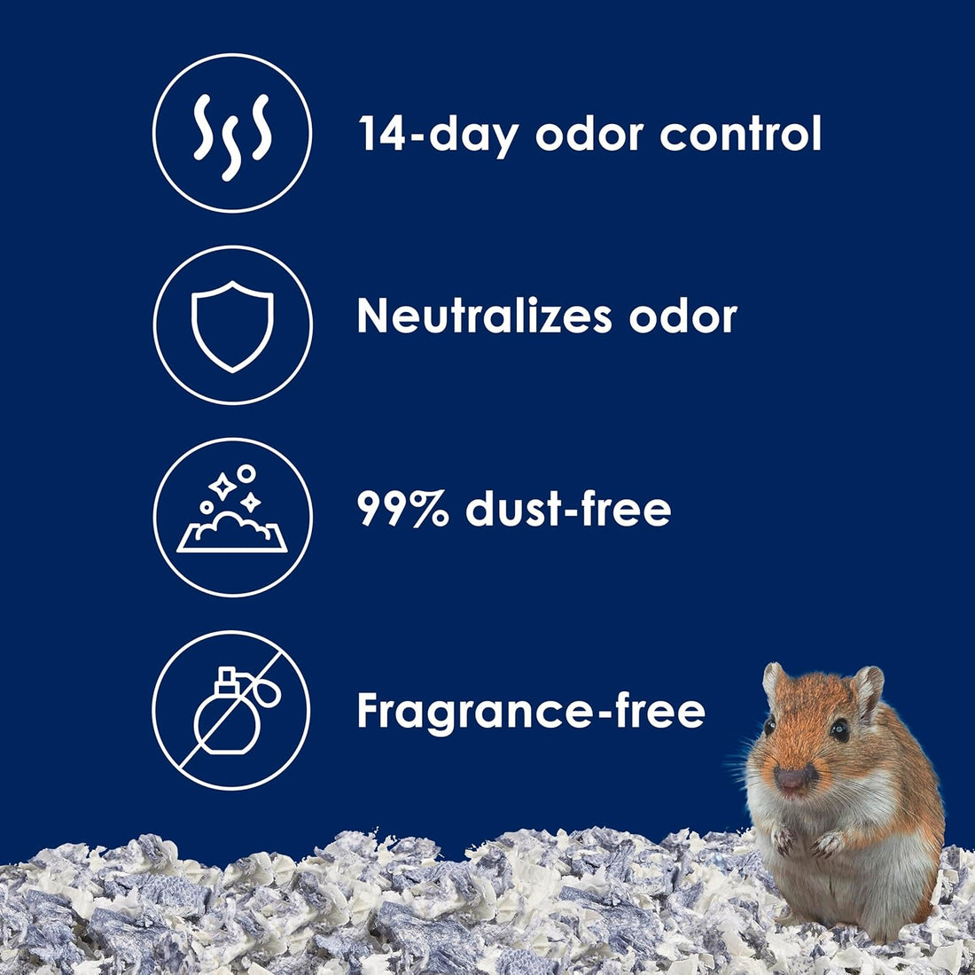 Kaytee Clean & Cozy Extreme Odor Control Hamster Bedding, 40 Liters