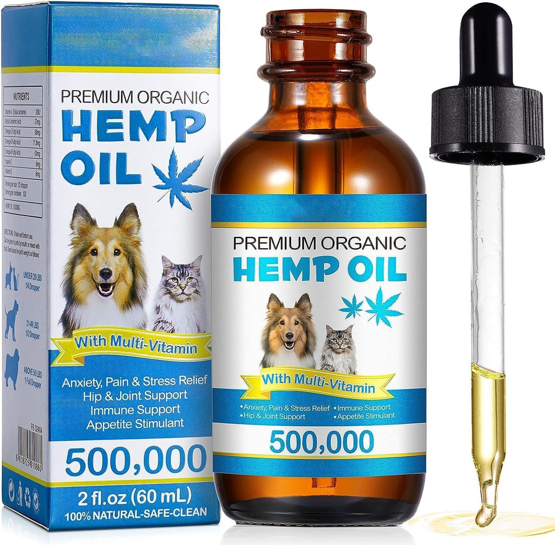 Oil for Dogs & Cats 60ML,Pet Oil for Pain,Skin,Arthritis Pain,Pain