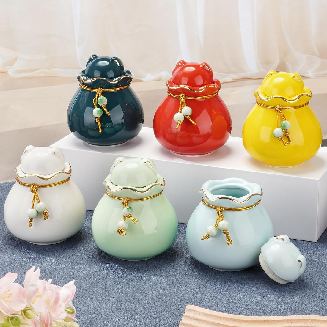 SOITIS Pet Memorial Urn for Cat or Dog Ashes