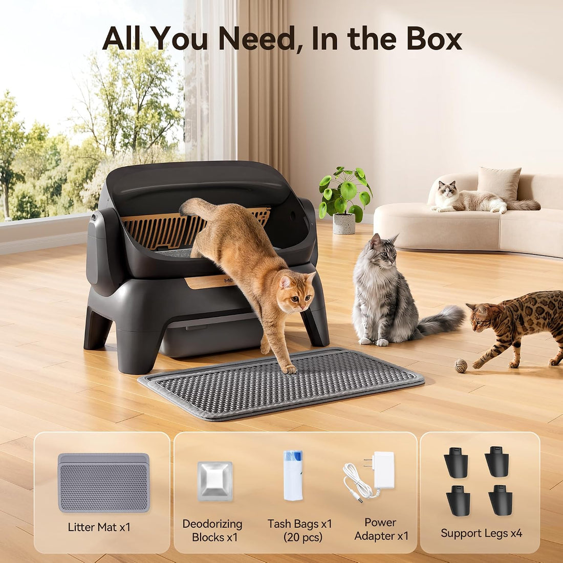 Meowant Extra Large Automatic Litter Box