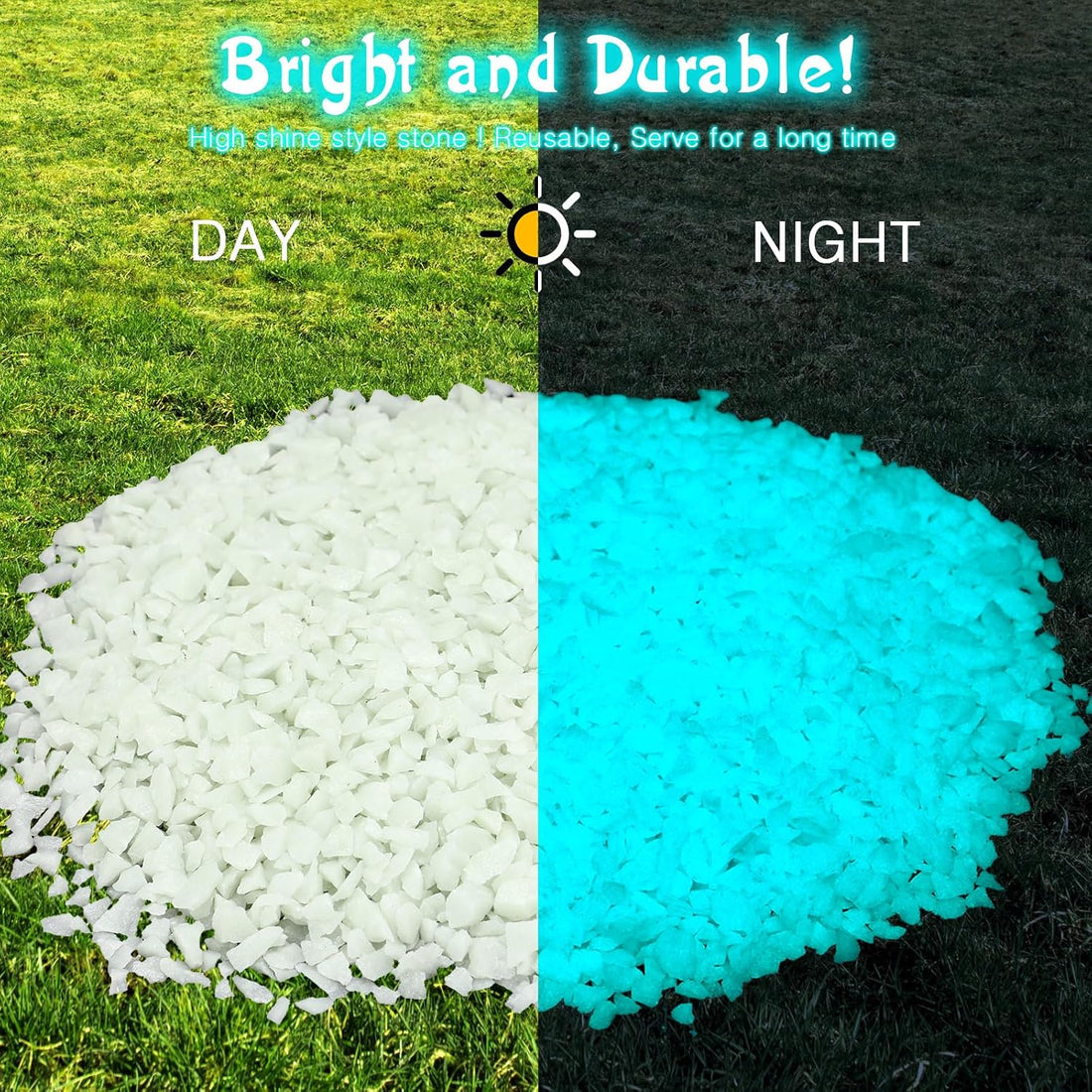 Wesiti Glow in the Dark Gravel