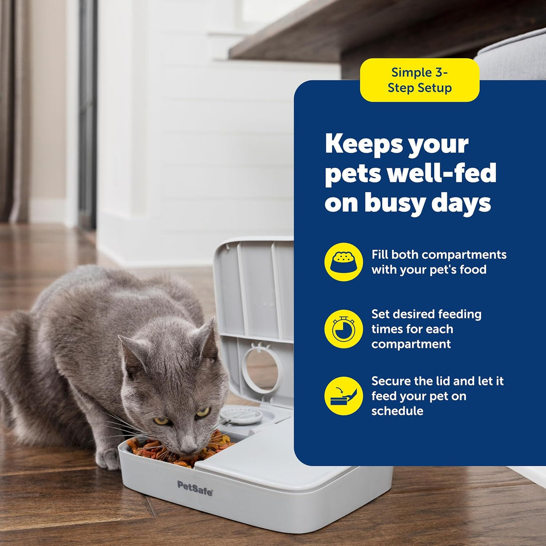 PetSafe Analog 2 Meal Programmable Pet Feeder