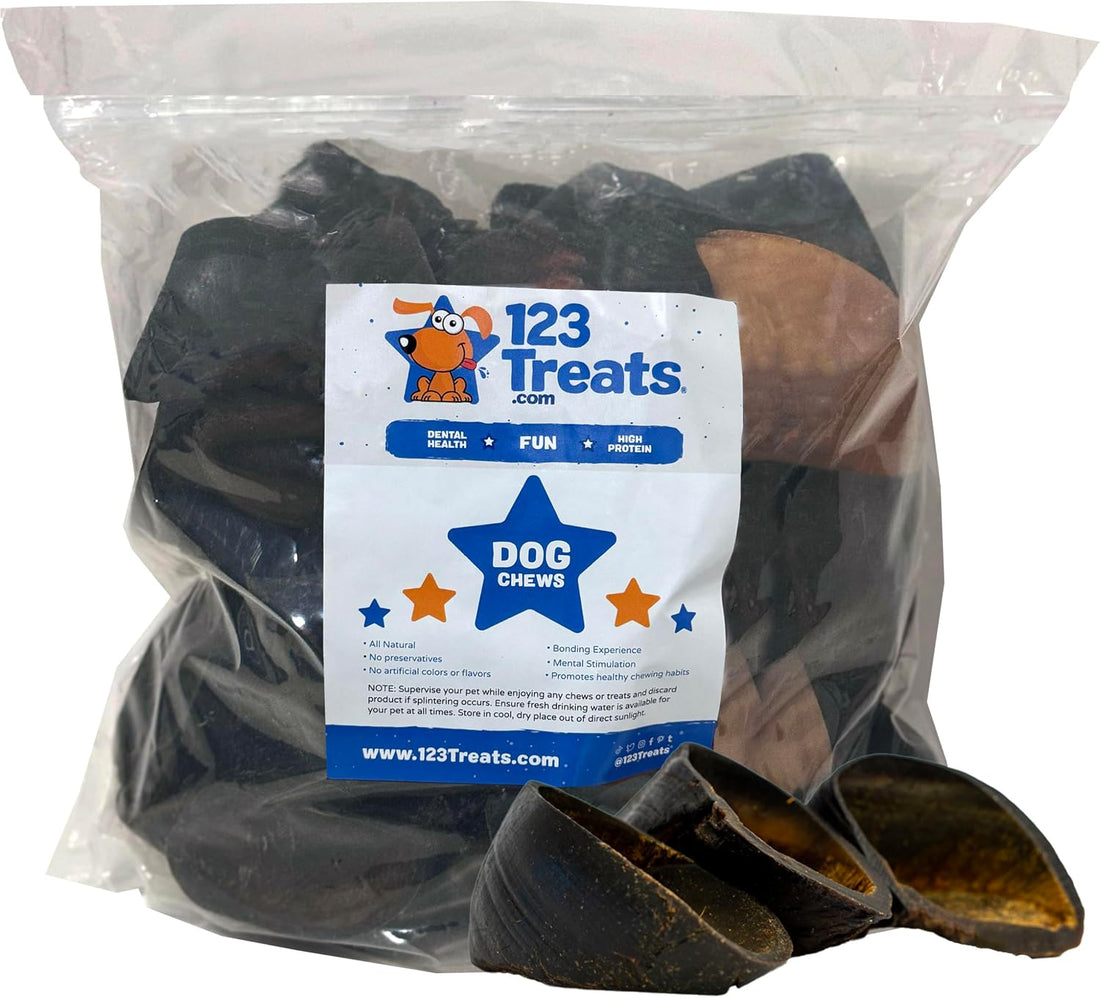 123 Treats | Cow Hooves for Dogs