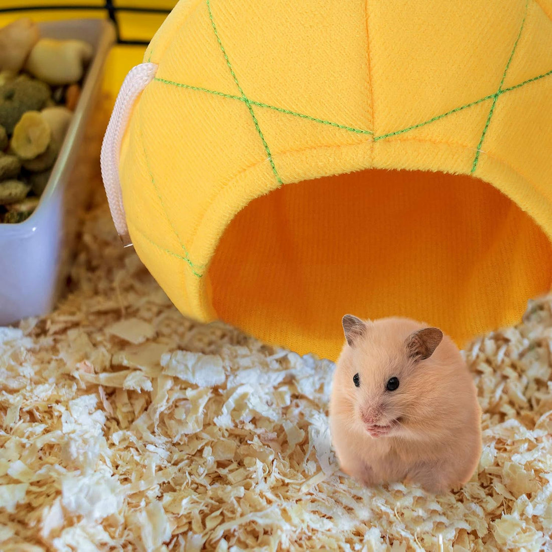 Jetec 2 Pcs Hamster Hammock Hanging Bed for Small Pets