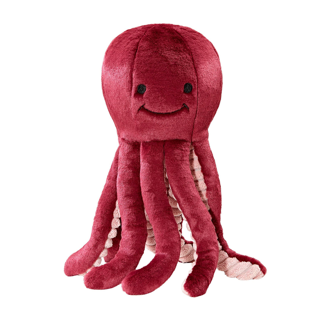Fluff & Tuff Olympia Octopus Plush Dog Toy, 11 Inch