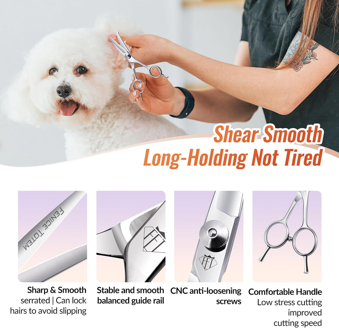 Fenice Totem Dog Grooming Scissors