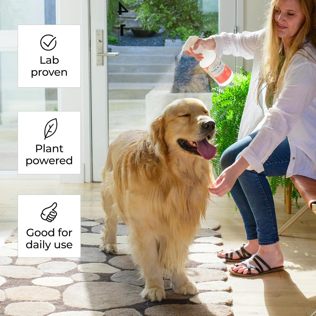 Wondercide - Flea Tick & Mosquito Spray for Pets & Home