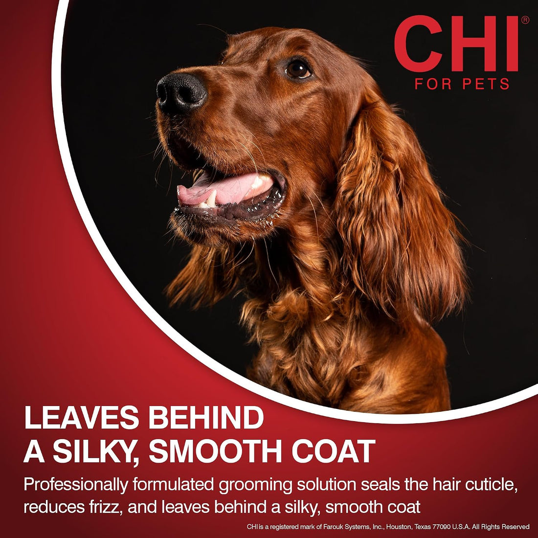 CHI for Dogs Deep Moisture Hydrating Dog Shampoo, 16 Fl Oz Bottle