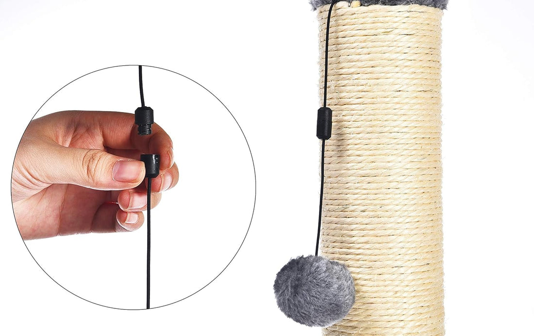 Cat Scratching Post for Indoor Cats & Kittens, Medium
