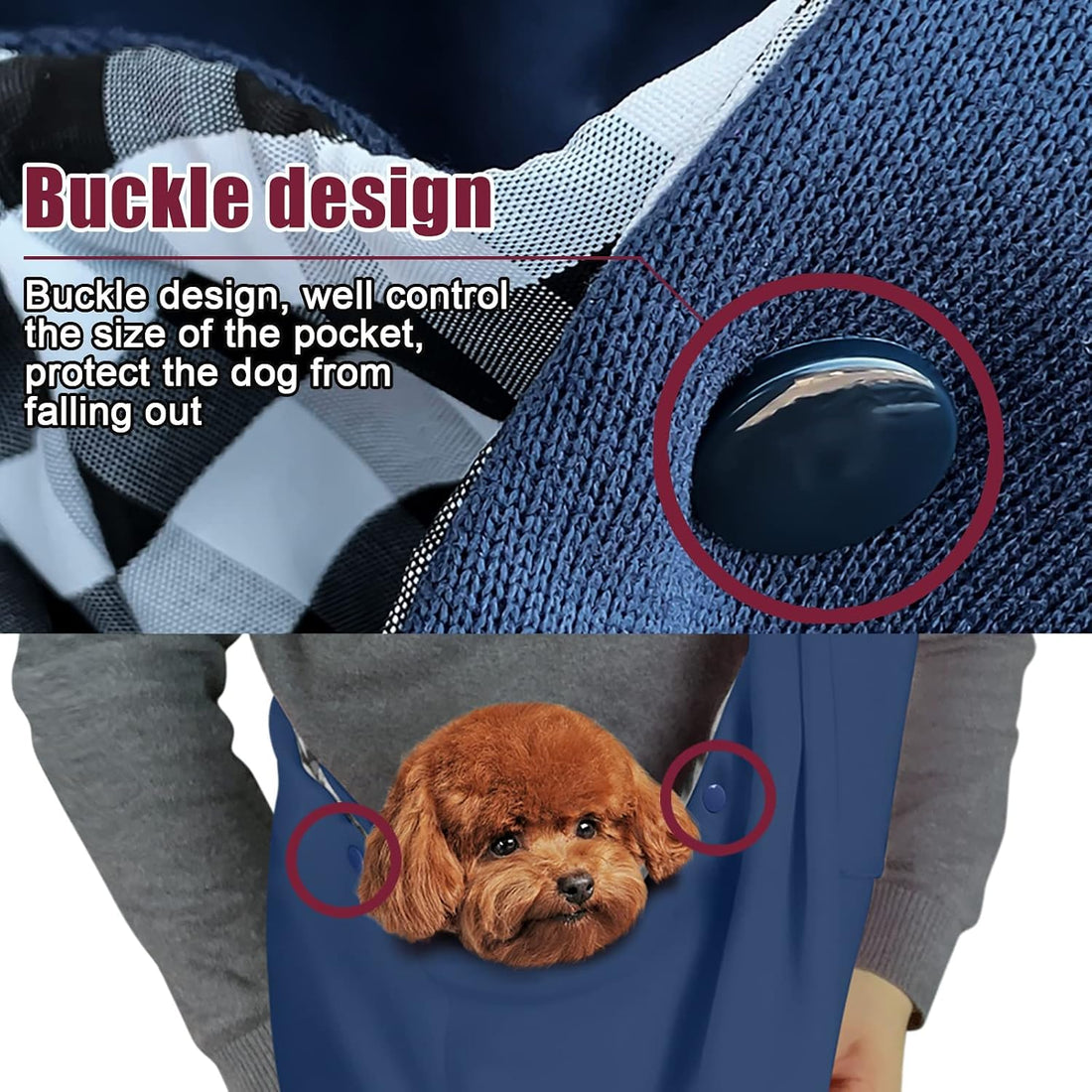 artisome Pet Dog Sling Carrier for 3-10 lbs pet,Dog Purse Pouch,Dog