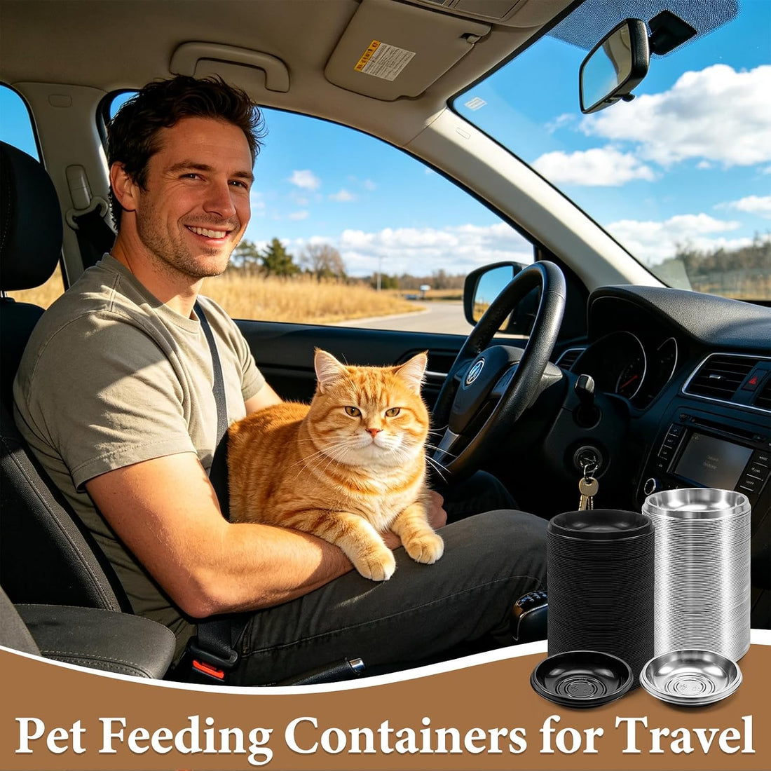600 Pack Disposable Pet Feeding Bowls, Plastic Small Feeding Dish