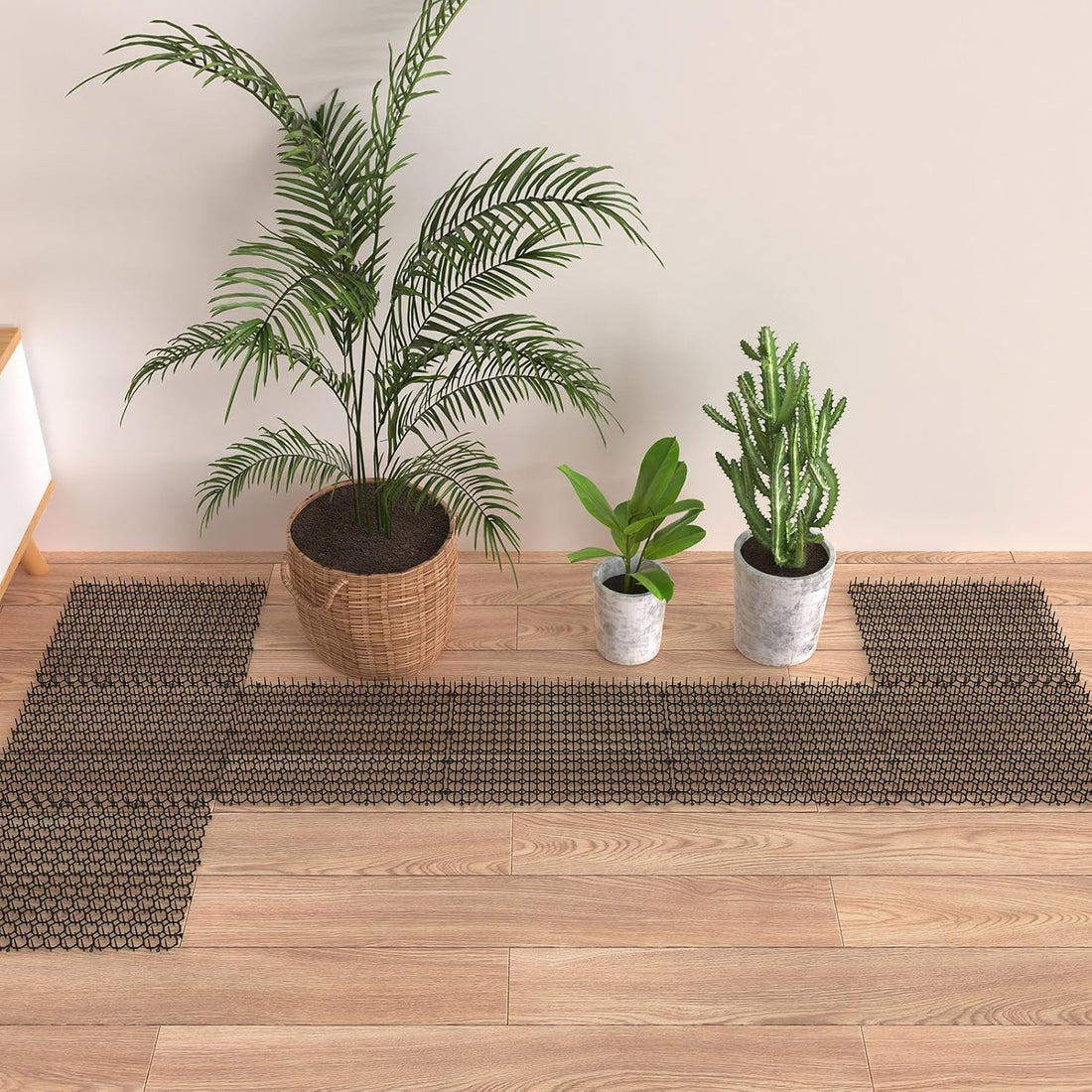 Hmyomina 16 x 13 Inch Cat Scat Mat with Spikes Outdoor/Indoor