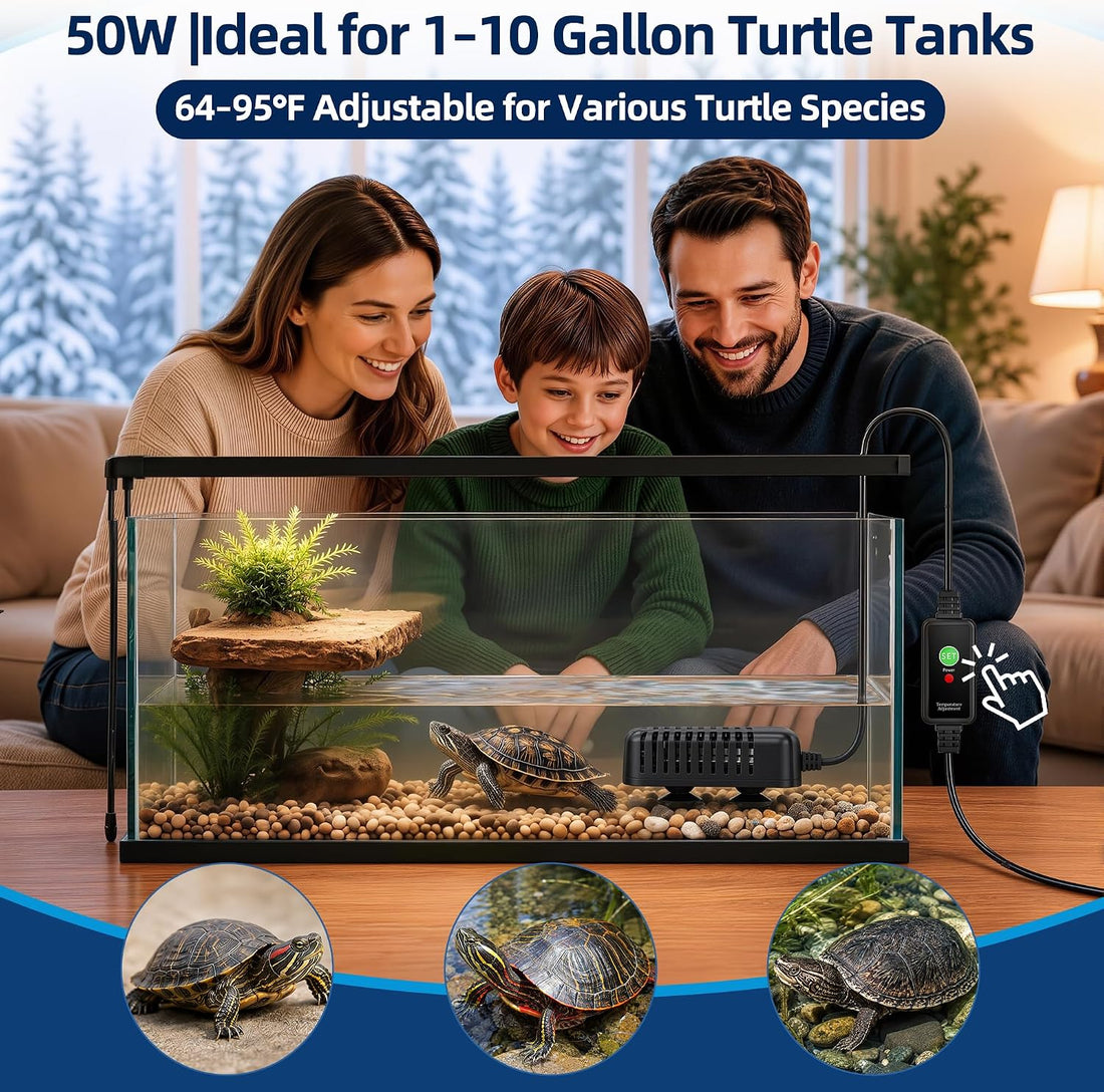 FREESEA Adjustable Turtle Tank Heater