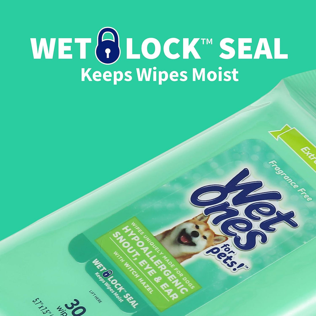 Wet Ones for Pets Extra Gentle Dog Wipes with Witch Hazel