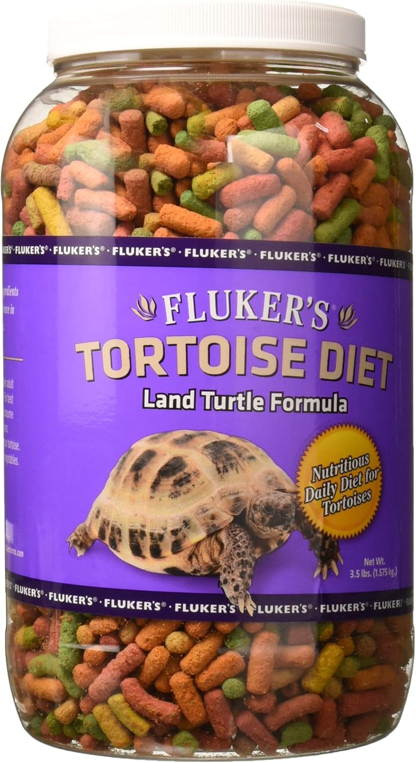 Fluker's Tortoise Diet, Large Pellet Food, Land Turtle Formula