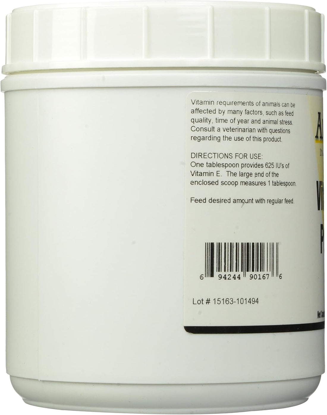 AniMed Vitamin E Powder Supplement for Horses, 2.5-Pound