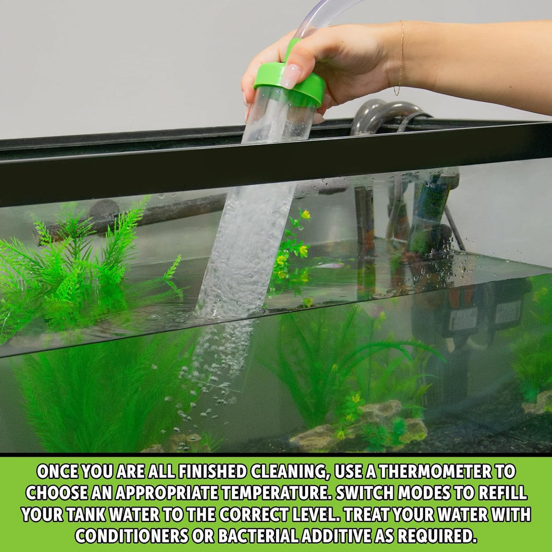Python No Spill Clean and Fill Aquarium Maintenance System