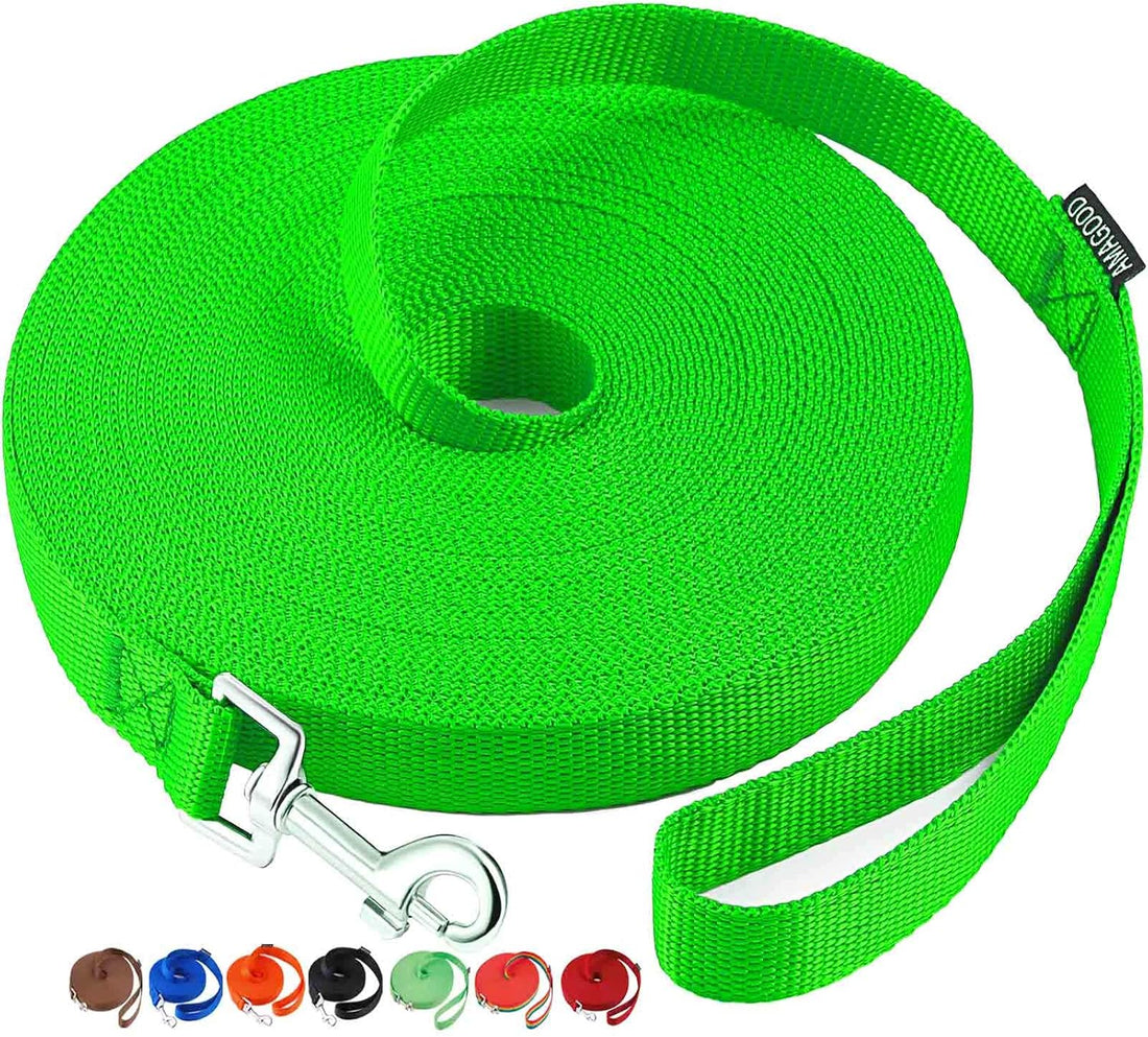 Long Dog Leashes for Training 15/20/30/50/100FT Lead for Medium Small