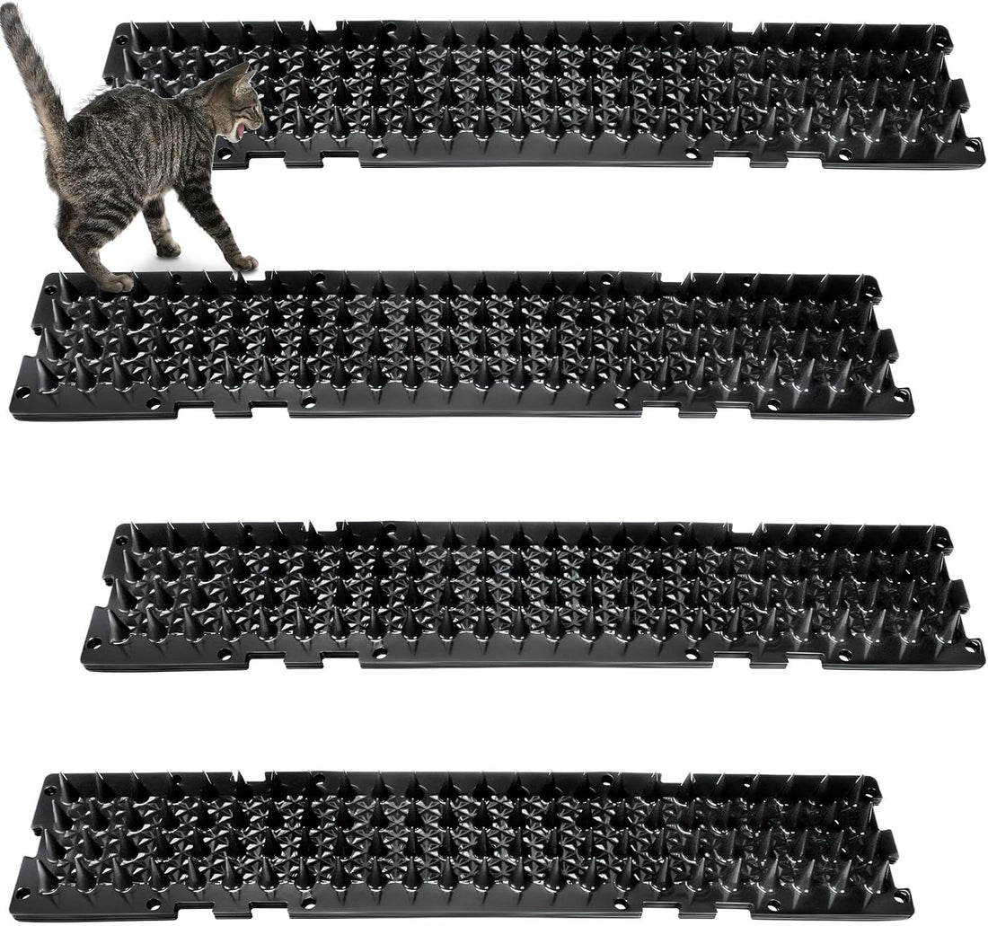 Nuanchu 12 Pack Cat Deterrent Mats with Spikes