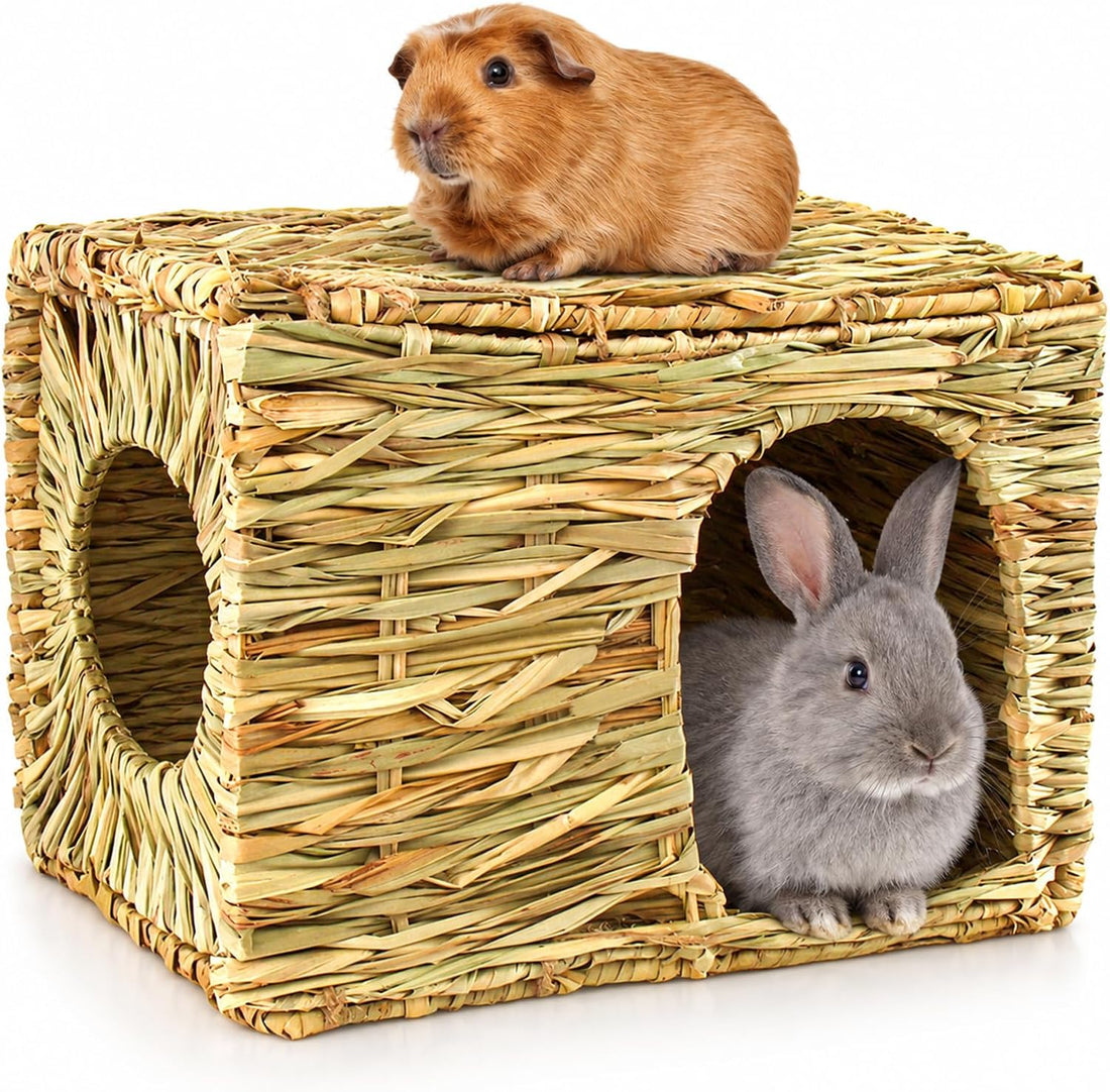 HERCOCCI Extra Large Grass House for Rabbit