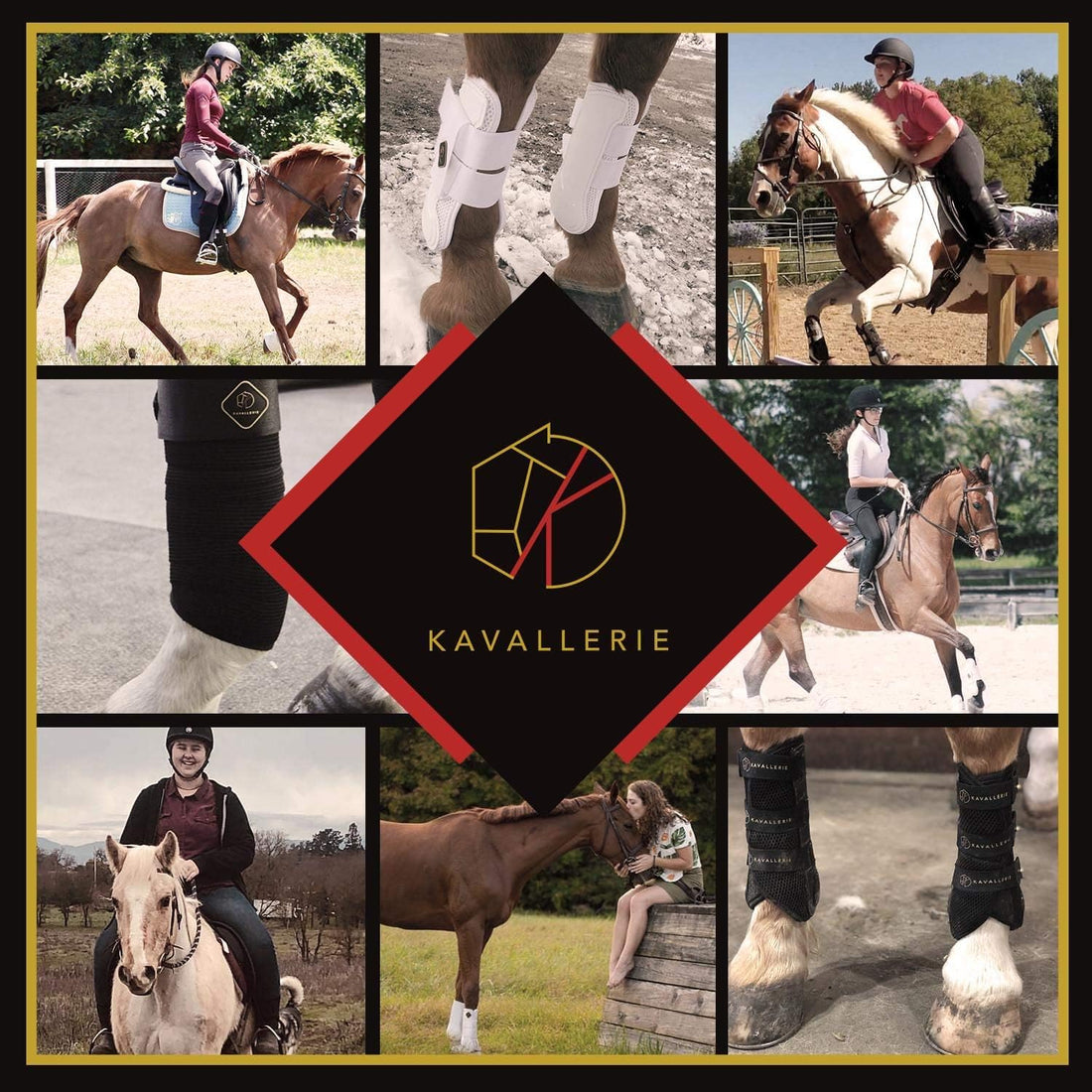 Kavallerie Classic Tendon Boots, Impact-Absorbing Material