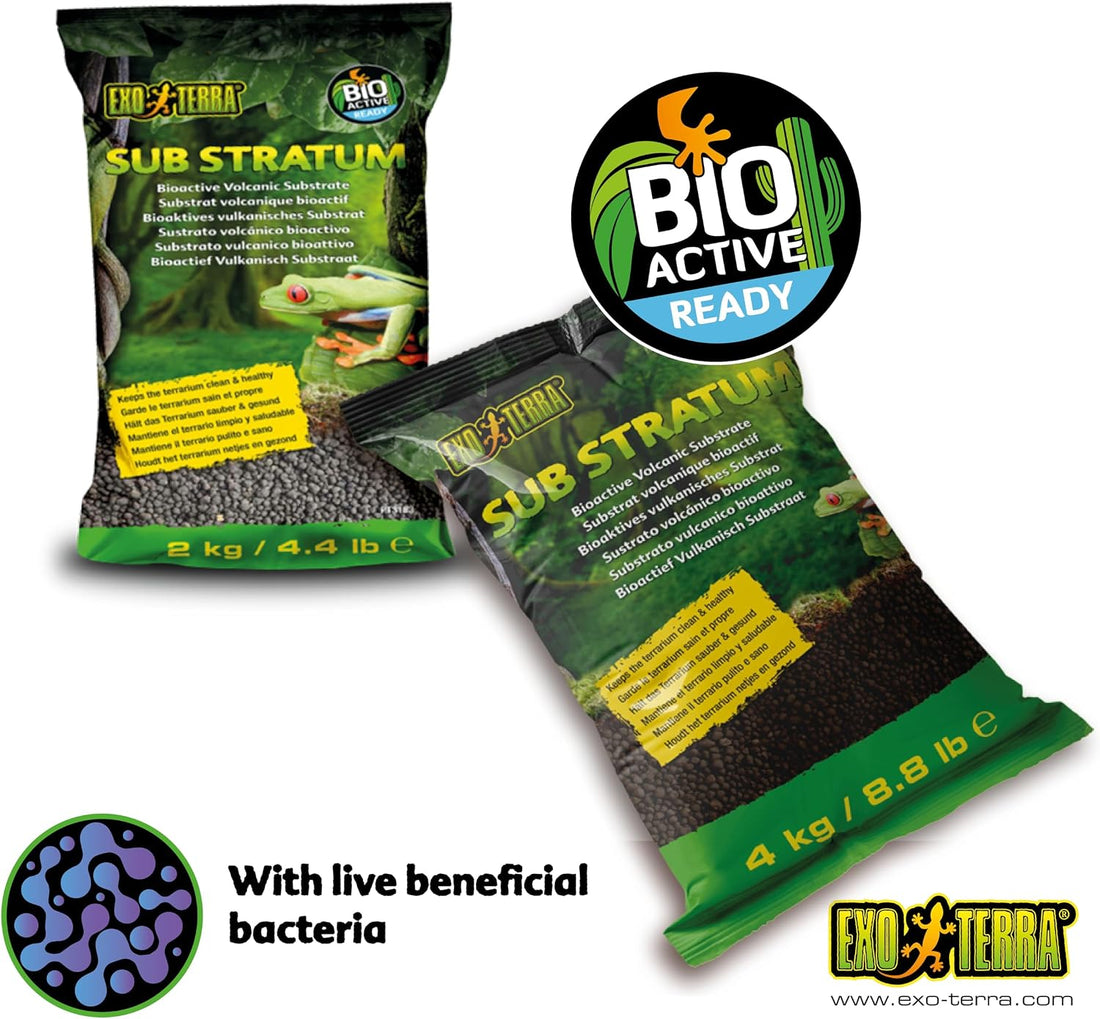 Exo Terra Sub Stratum, Offers Correct Moisture Levels 4.4 lb