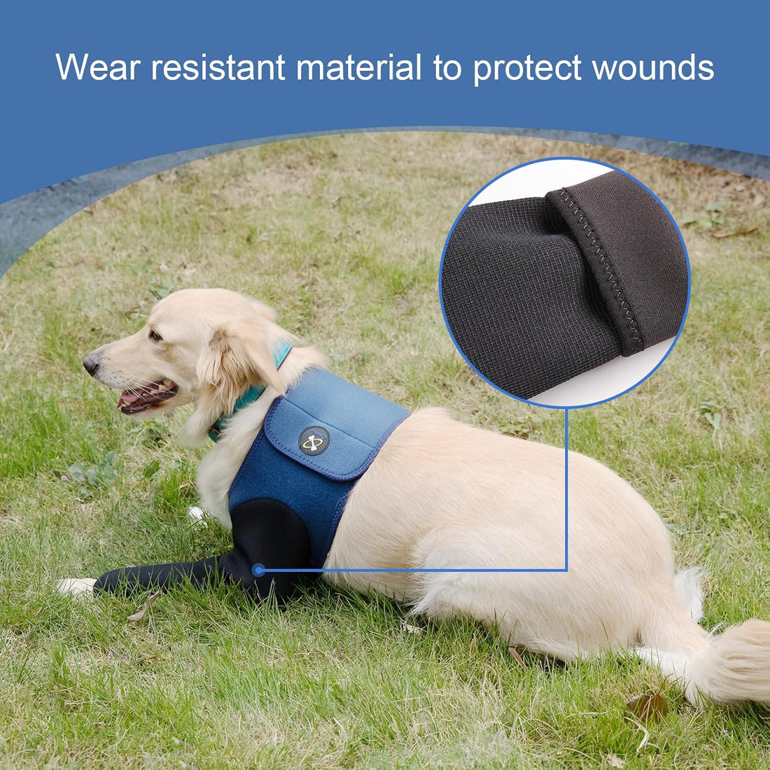 Coodeo Dog Recovery Suit, Cone Collar Alternative