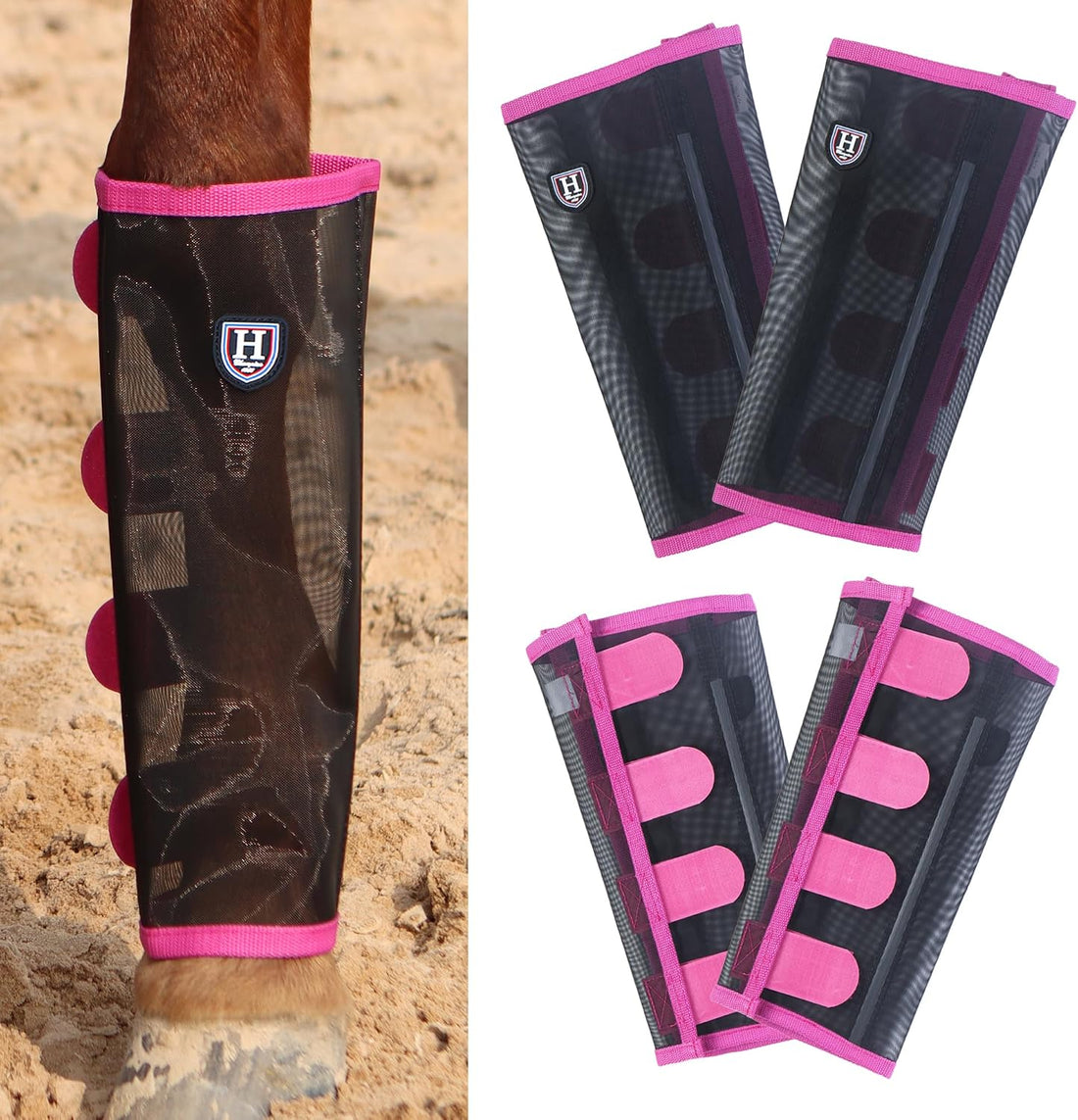 Harrison Howard Loose-Fitting Horse Fly Leggings Breathable